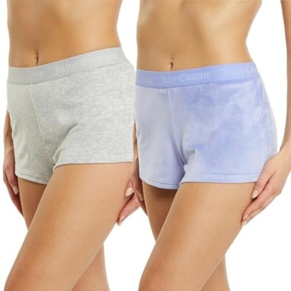 Juicy Couture Velvet Fleece Sleepwear/Pajamas Sleep Short - Size XL in Cream - Picture 5 of 6